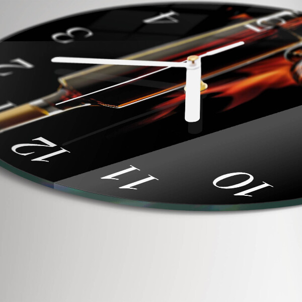 Horloge ronde Alcool