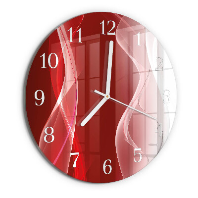 Horloge ronde Abstraction