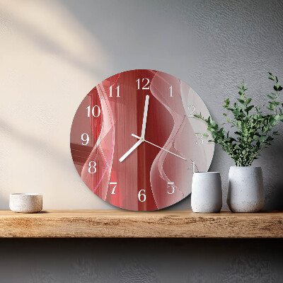 Horloge ronde Abstraction