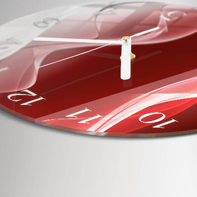 Horloge ronde Abstraction