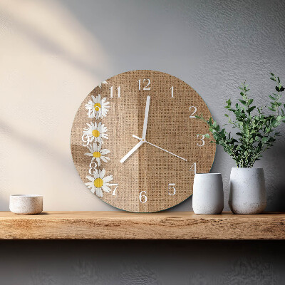 Horloge ronde Marguerite