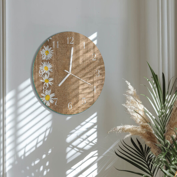Horloge ronde Marguerite