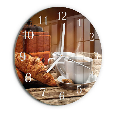 Horloge ronde Moulin à café