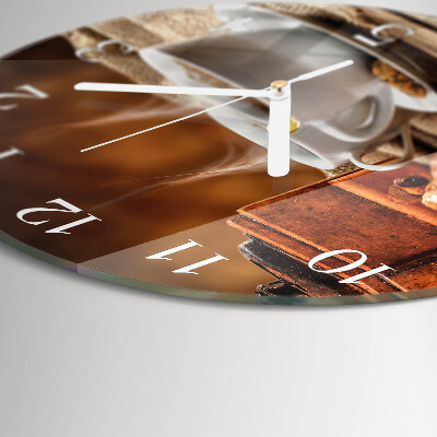 Horloge ronde Moulin à café