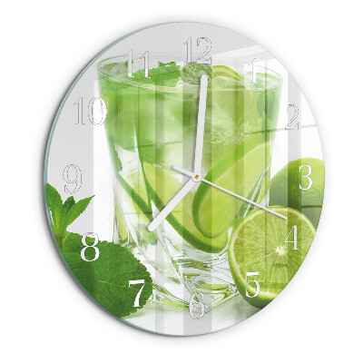 Horloge ronde Carbonate de calcium