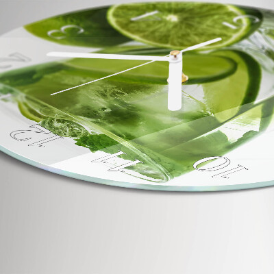 Horloge ronde Carbonate de calcium