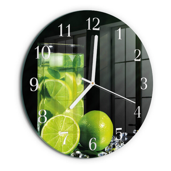 Horloge ronde Carbonate de calcium