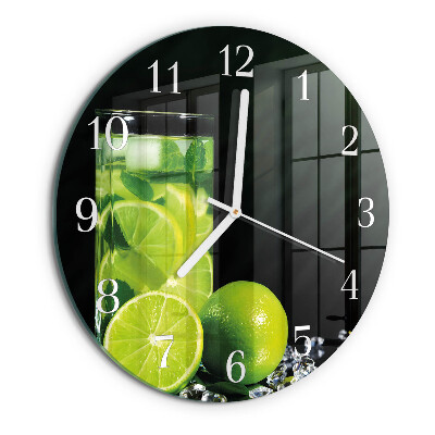 Horloge ronde Carbonate de calcium