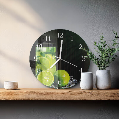 Horloge ronde Carbonate de calcium