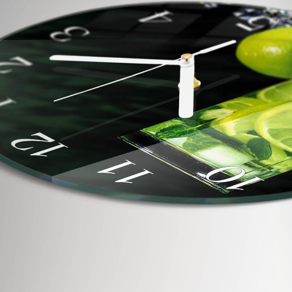 Horloge ronde Carbonate de calcium