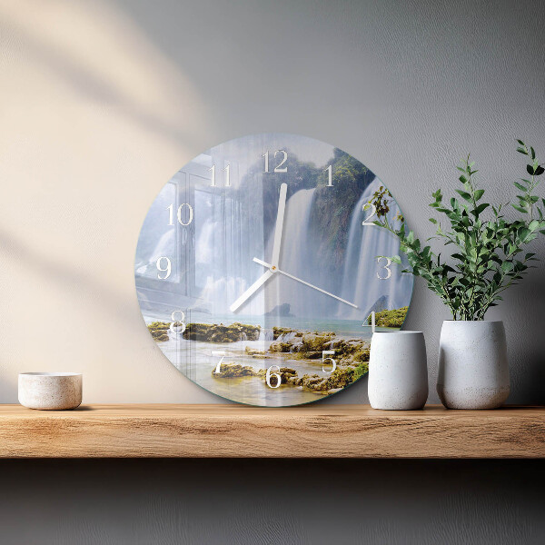 Horloge ronde Cascade