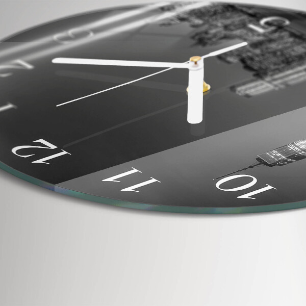 Horloge ronde Horizon