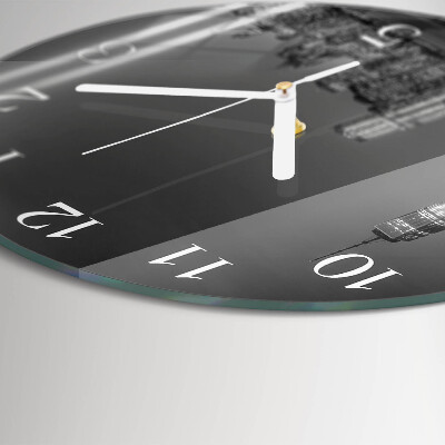 Horloge ronde Horizon