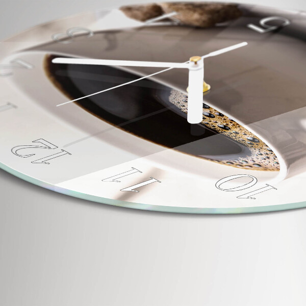 Horloge ronde Café