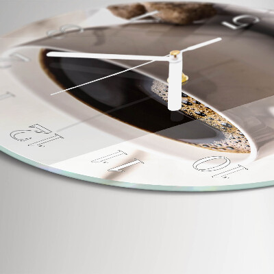 Horloge ronde Café
