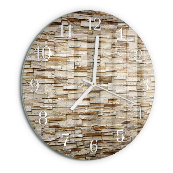 Horloge ronde Mâchefer