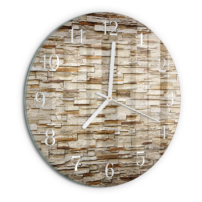 Horloge ronde Mâchefer