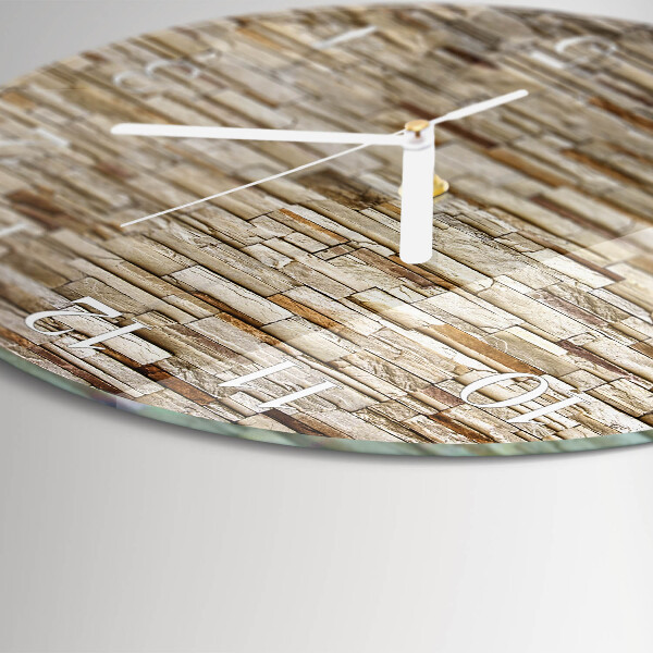 Horloge ronde Mâchefer