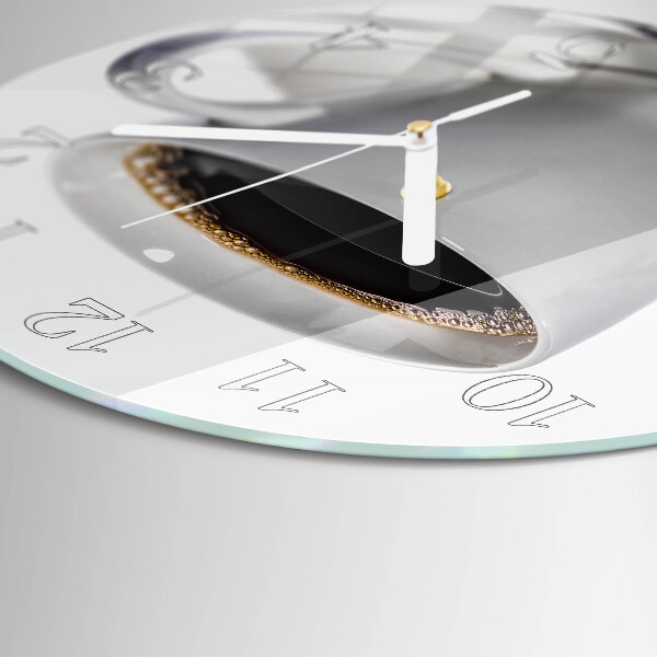 Horloge ronde Café
