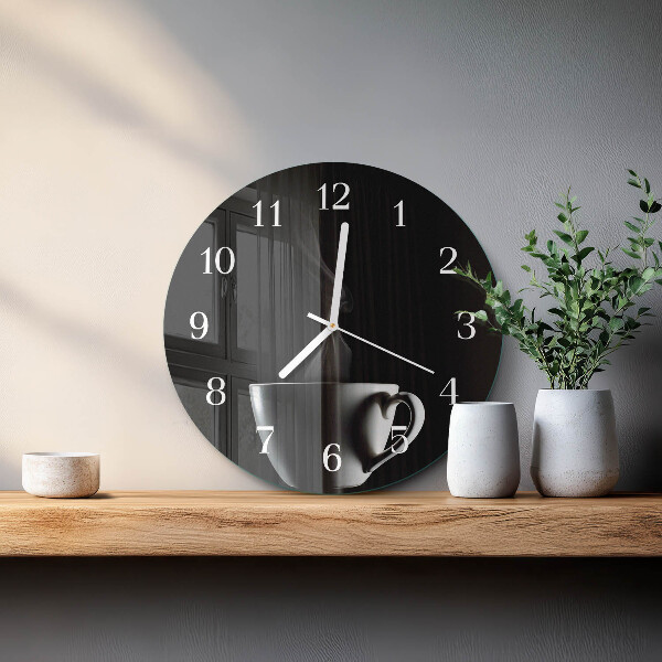 Horloge ronde Tasse