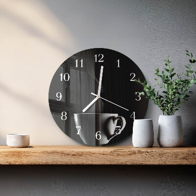 Horloge ronde Tasse