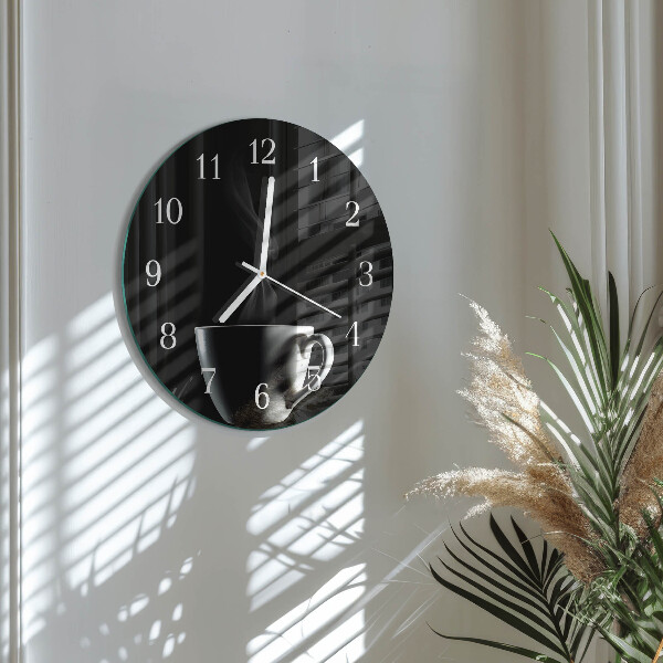Horloge ronde Tasse
