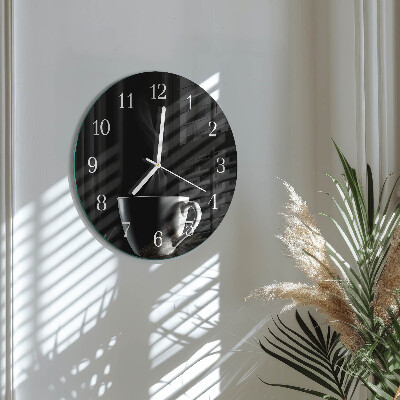 Horloge ronde Tasse