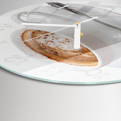 Horloge ronde Café