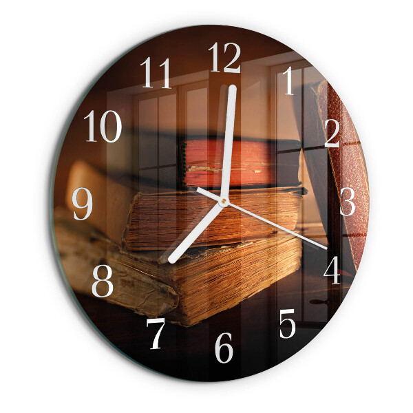 Horloge ronde Livre