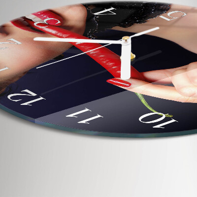Horloge ronde piment