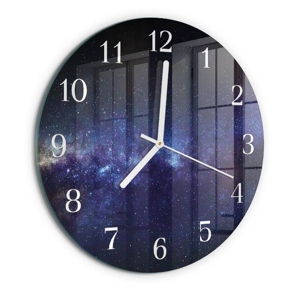 Horloge ronde Galaxie