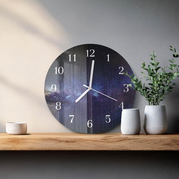 Horloge ronde Galaxie