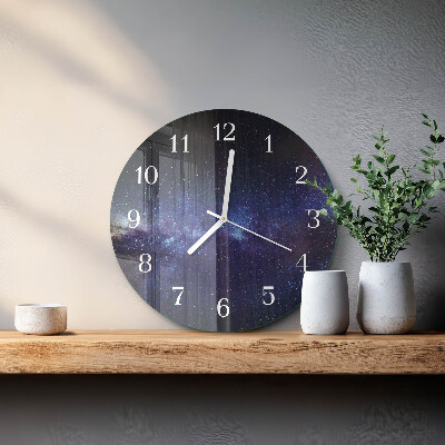 Horloge ronde Galaxie