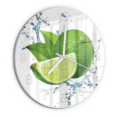 Horloge ronde Carbonate de calcium