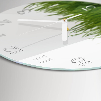 Horloge ronde Herbe