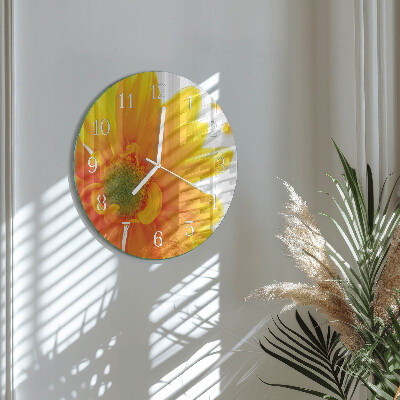Horloge ronde Fleur