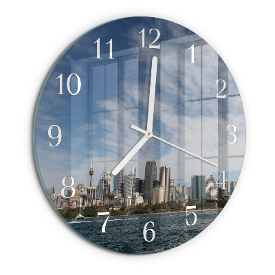 Horloge ronde Ville