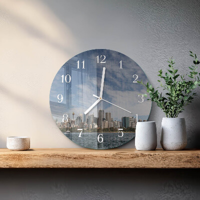 Horloge ronde Ville