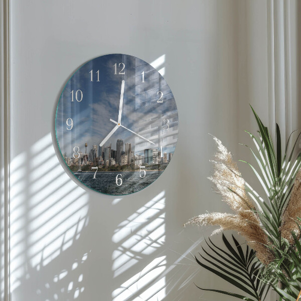 Horloge ronde Ville