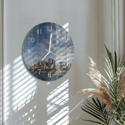 Horloge ronde Ville
