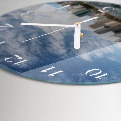 Horloge ronde Ville
