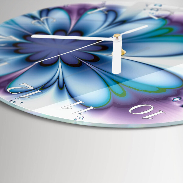 Horloge ronde Fleur