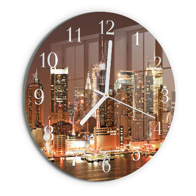 Horloge ronde Horizon