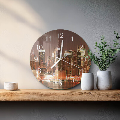 Horloge ronde Horizon
