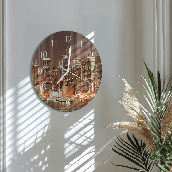 Horloge ronde Horizon
