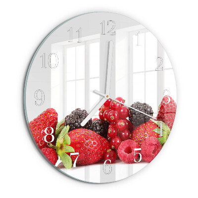 Horloge ronde Fruit