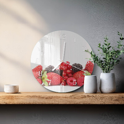 Horloge ronde Fruit