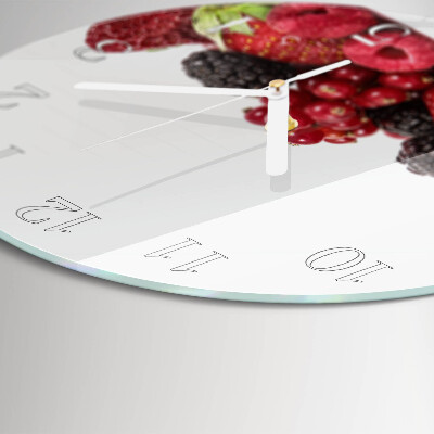 Horloge ronde Fruit