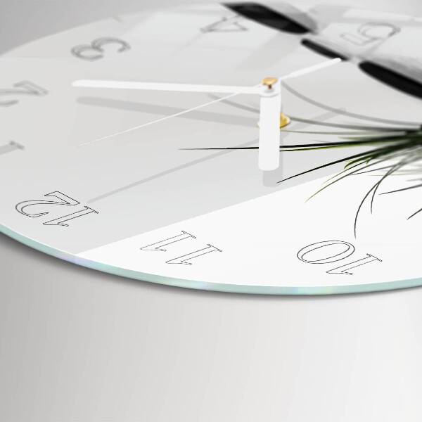 Horloge ronde Pierres