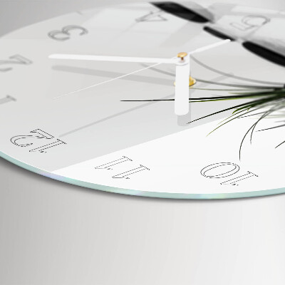 Horloge ronde Pierres